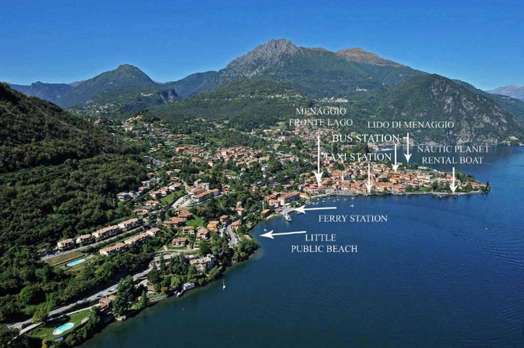 Menaggio Fronte Lago Екстер'єр фото